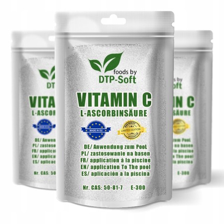 WITAMINA C do basenu, zielona woda w basenie 3kg