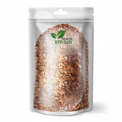 SIEMIĘ LNIANE 1kg Brązowe...