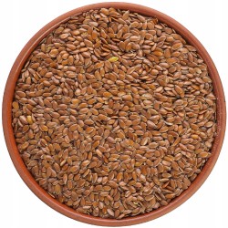 SIEMIĘ LNIANE 500g Brązowe naturalne zdrowe Foods