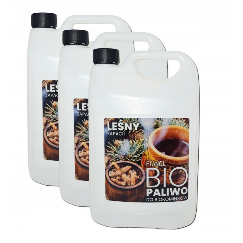 Paliwo do Biokominka Biopaliwo do kominka 3x5L