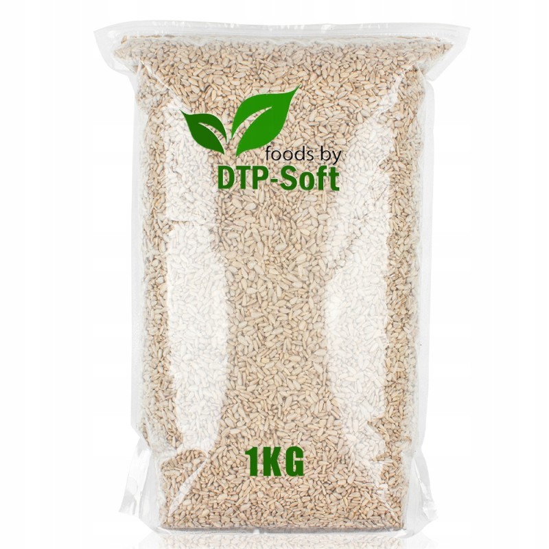 SŁONECZNIK łuskany 1kg świeży naturalny 100% Foods