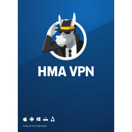 avast HMA! Pro VPN HideMyAss! 5 stanowisk / 6 mc