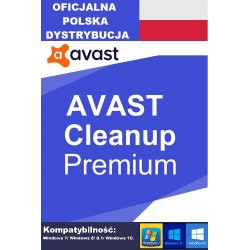Avast CleanUp Premium 1 PC / 2 lata