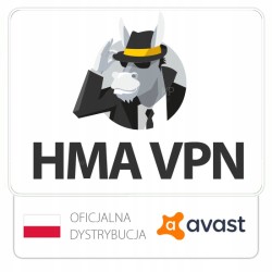 avast HMA! Pro VPN HideMyAss! 5 stanowisk / 1 rok