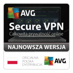 AVG Secure VPN 10 urządzeń / 1 rok