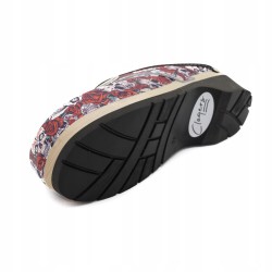 Chodaki drewniaki skórzane obuwie medyczne Clogers