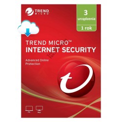 Trend Micro Internet Security 3 PC / 1 ROK