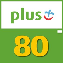 Doładowanie Plus 80 zł