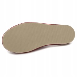 Wygodne Skórzane Pantofle Kapcie Rozmiar 42 EU