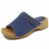 Chodaki drewniaki skórzane obuwie medyczne Clogers