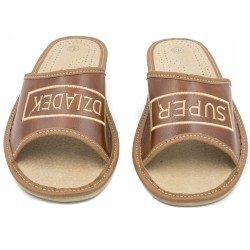 Pantofle Kapcie Papcie męskie SUPER DZIADEK 41