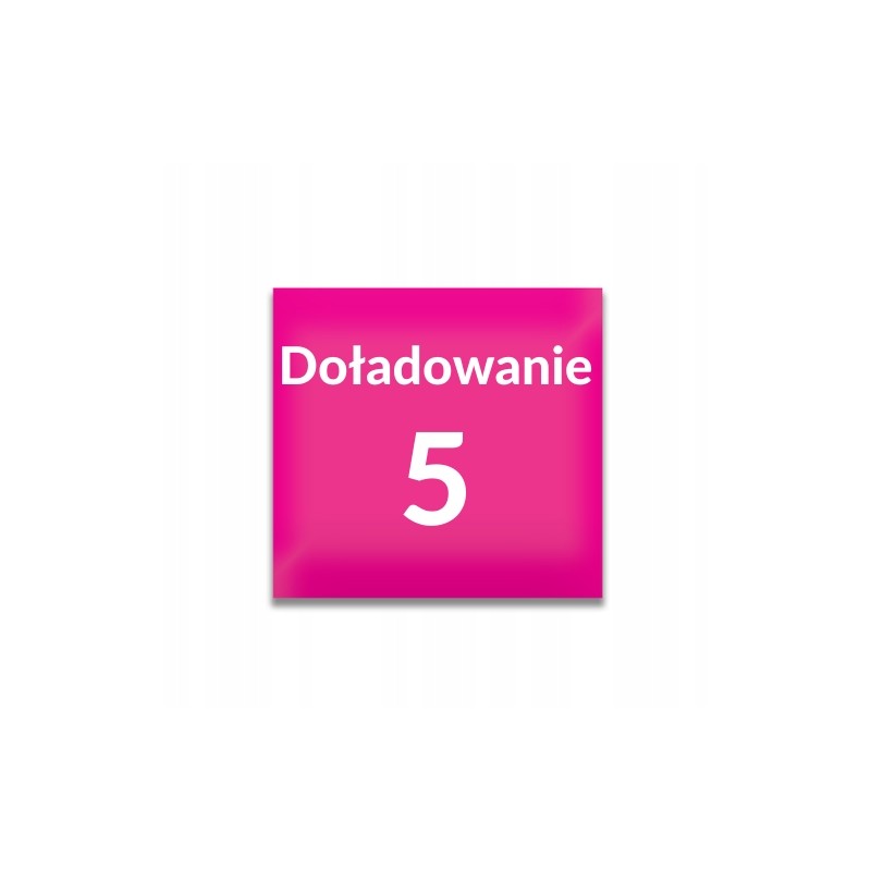 Doładowanie T-Mobile 5 zł