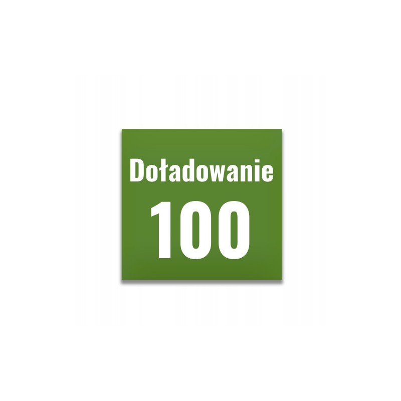 Doładowanie Plus 100 zł