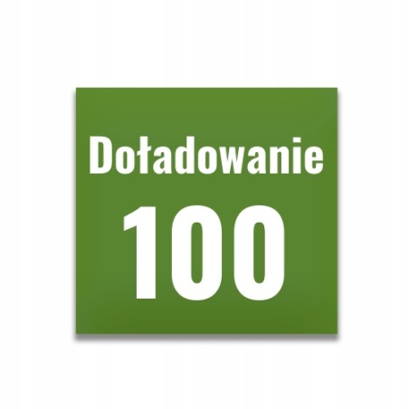 Doładowanie Plus 100 zł