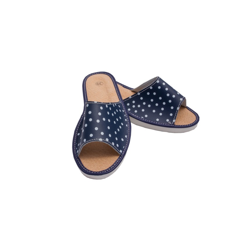 Wygodne Skórzane Pantofle Damskie roz.42