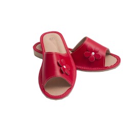 Wygodne Czerwone Pantofle Damskie roz.35