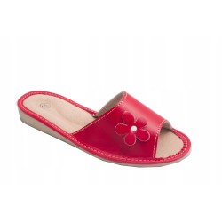 Wygodne Czerwone Pantofle Damskie roz.35
