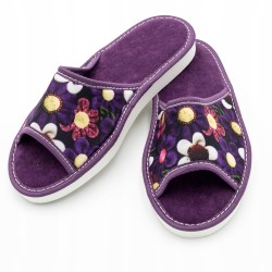 Pantofle Damskie 42 fioletowe