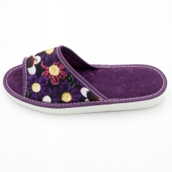 Pantofle Damskie 38 fioletowe