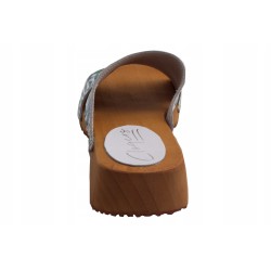Chodaki drewniaki skórzane obuwie medyczne Clogers