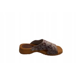 Chodaki drewniaki skórzane obuwie medyczne Clogers