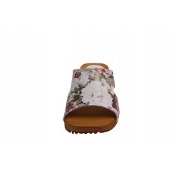 Chodaki drewniaki skórzane obuwie medyczne Clogers