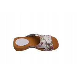 Chodaki drewniaki skórzane obuwie medyczne Clogers