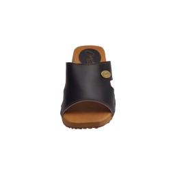 Chodaki drewniaki skórzane obuwie medyczne Clogers