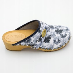 Chodaki drewniaki skórzane...