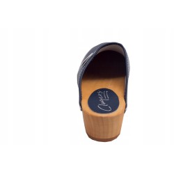Chodaki drewniaki skórzane obuwie medyczne Clogers