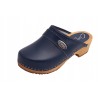 Chodaki drewniaki skórzane obuwie medyczne Clogers