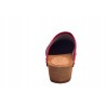 Chodaki drewniaki skórzane obuwie medyczne Clogers