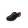 Chodaki drewniaki skórzane obuwie medyczne Clogers