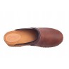 Chodaki drewniaki skórzane obuwie medyczne Clogers