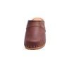 Chodaki drewniaki skórzane obuwie medyczne Clogers