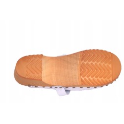 Chodaki Białe drewniaki obuwie medyczne Clogers