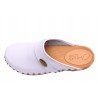 Chodaki Białe drewniaki obuwie medyczne Clogers