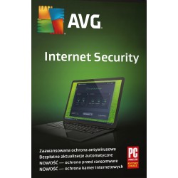 AVG Internet Security PL 3 PC/ 2 LATA