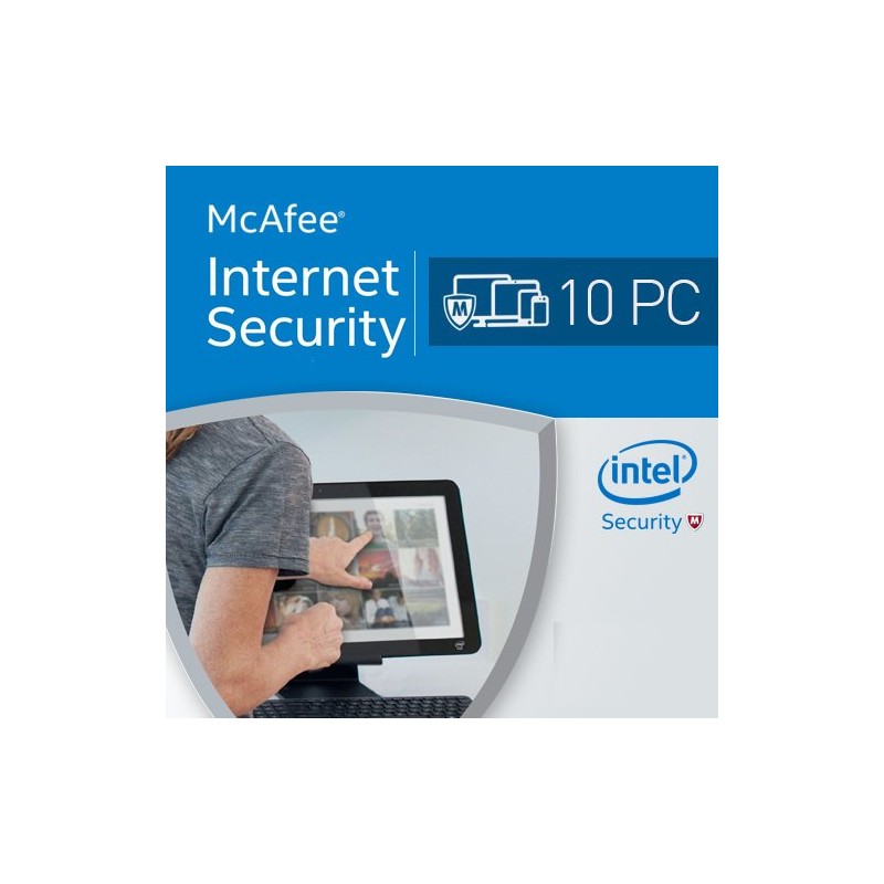 McAfee Internet Security PL 10 URZĄDZEN 1 ROK