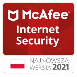 McAfee Internet Security 1 URZĄDZENIE 1 ROK