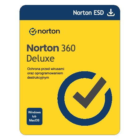Norton 360 Deluxe 5PC / 1Rok