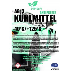 10L PŁYN CHŁODNIC AG13 CHŁODNICZY -40 C ZIELONY 1 x 10 Litrów TOP