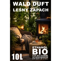 10L BIOETANOL BIOPALIWO do kominków zapach leśny 1 x 10L
