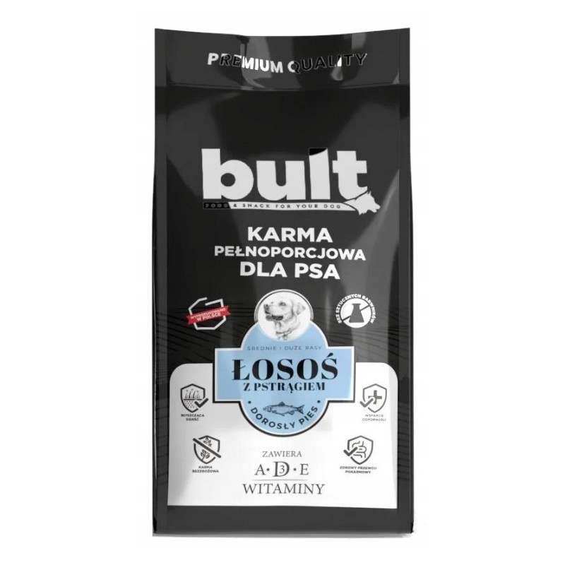 BULT 3kg Sucha karma dla psa z łososiem i pstrągiem pełnowartościowa 3kg