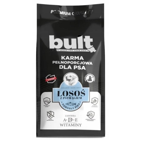 BULT 12kg Sucha karma dla psa z łososiem i pstrągiem pełnowartościowa 12kg