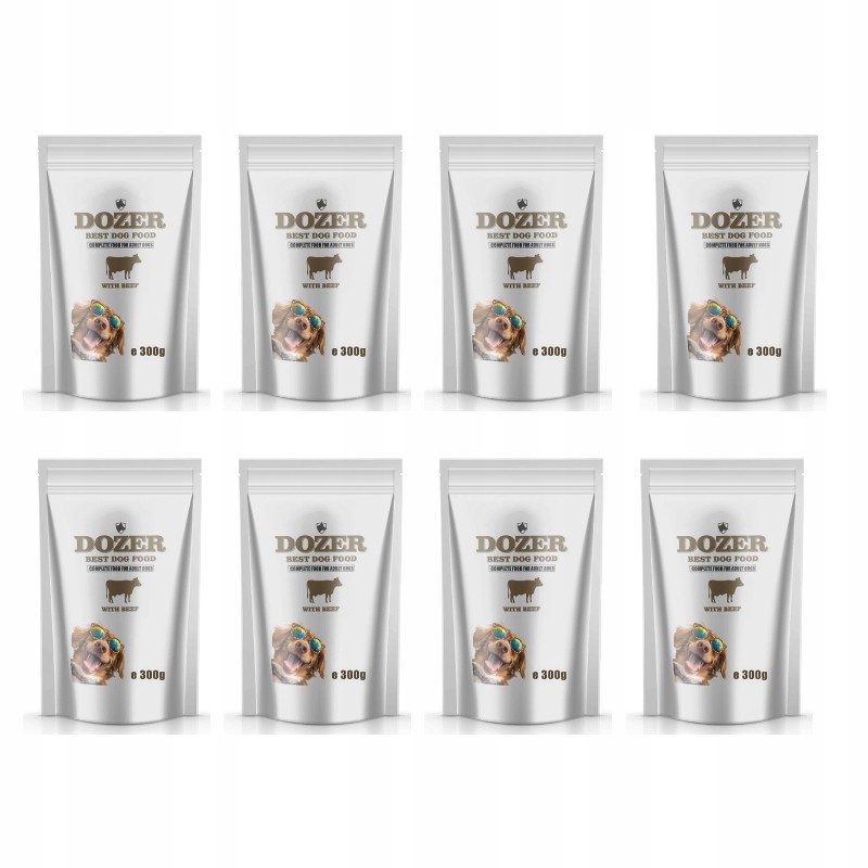 Dozer Mokra karma Wołowina Classic Premium 24x300 g