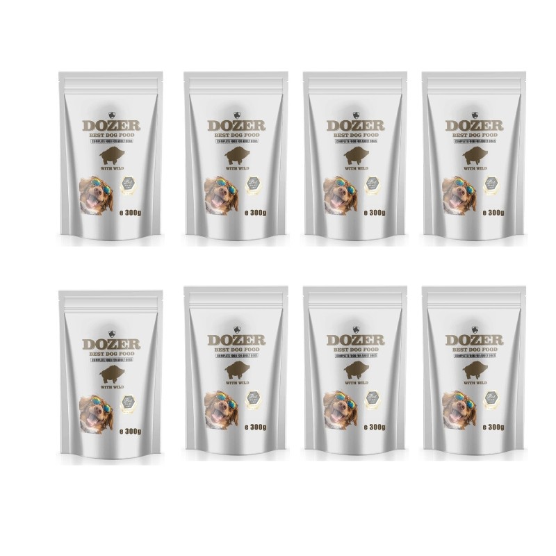 Dozer Mokra karma Dziczyzna Classic Premium 24x300 g