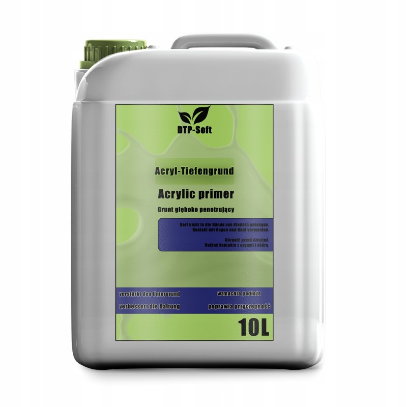10L GRUNT AKRYLOWY GŁĘBOKO PENETRUJĄCY PREMIUM 10L