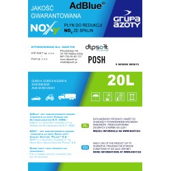 20L AdBlue Płyn do Redukcji Emisji Spalin 20L