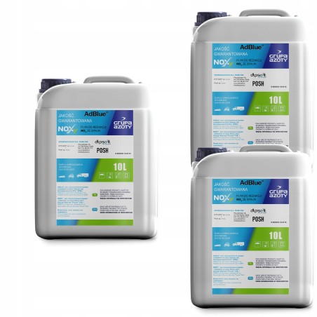 30L AdBlue Płyn do Redukcji Emisji Spalin 3x10L